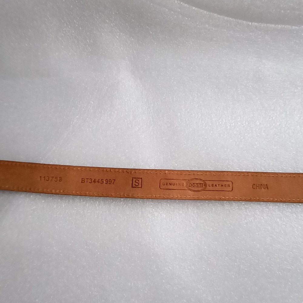 Fossil Genuine Leather Multicolor / Patch Work Be… - image 6